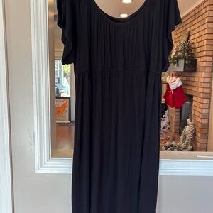 Elegant Black Women's Dress